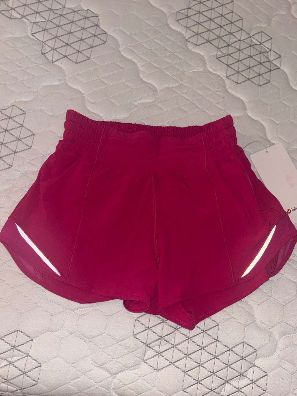 lululemon athletica Women's Deep Pink Athletic Shorts